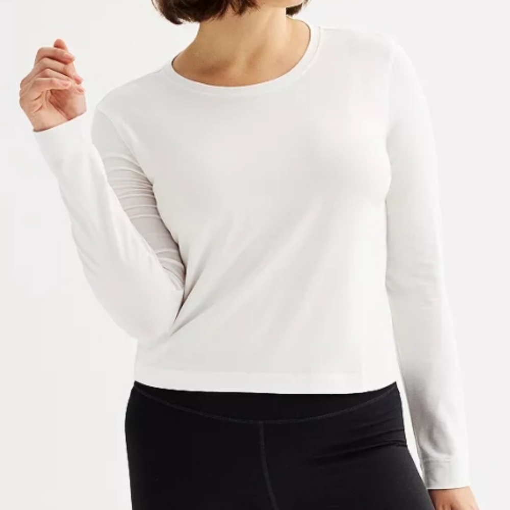 Flx long sleeve pullover crewneck top from target